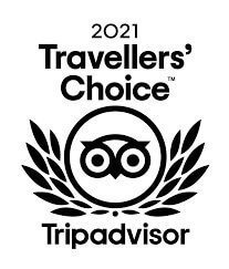 A tripadvisor logo with the words " travellers choice " in front of it.