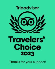 A tripadvisor travelers ' choice award for 2 0 2 3